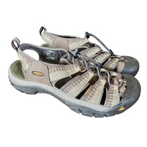 KEEN Newport H2 Mens 10 Brown  Sandals Waterproof Hiking Outdoor Sport Gorpcore